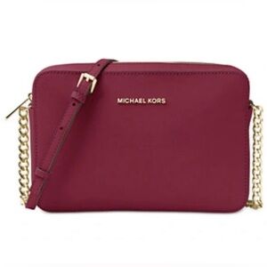 Michael Kors Jet Set DK Berry Crossbody